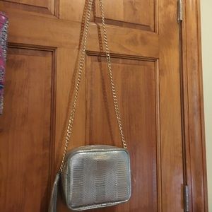 Victoria’s Secret silver purse